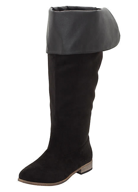 wide leg boots