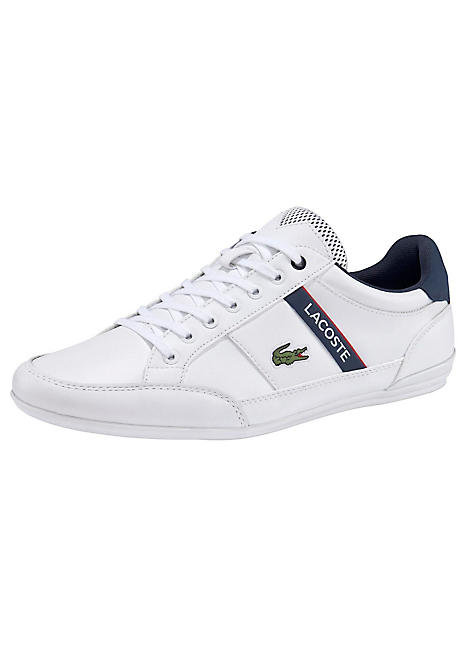 Lacoste chaymon hot sale grey trainers