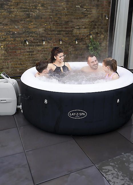 Lay-Z Spa Miami Person Inflatable Hot Tub Grattan
