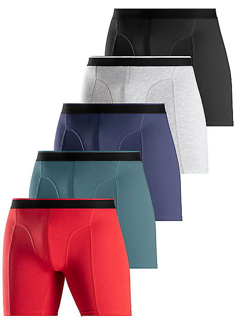 Bench Pack of 4 Logo Waistband Boxer Shorts