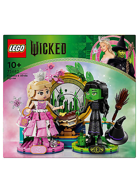 LEGO Wicked Elphaba & Glinda Figures | Grattan