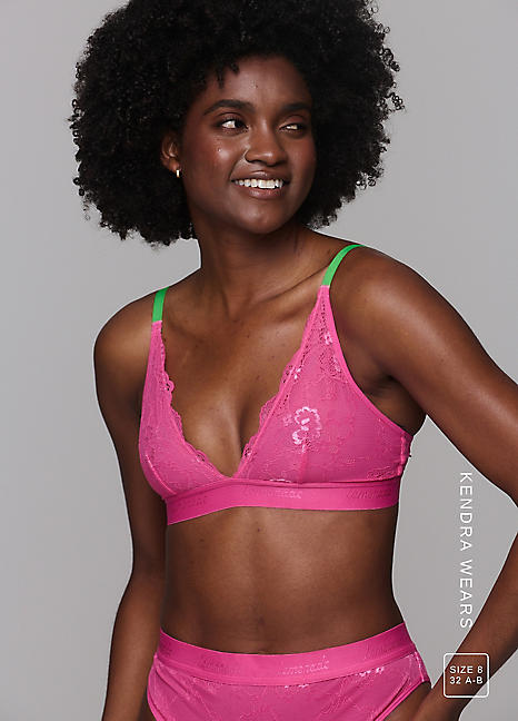 Lemonade Dolls x Wicked Picot Lace Bralette | Grattan