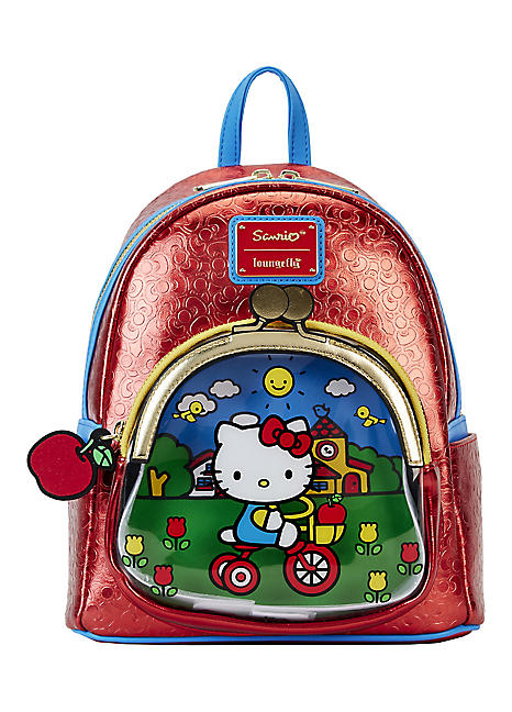 Loungefly Hello Kitty 50th Anniversary Coin Bag Mini Backpack Grattan