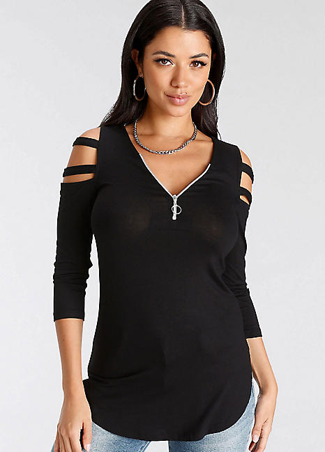 melrose-cold-shoulder-top~