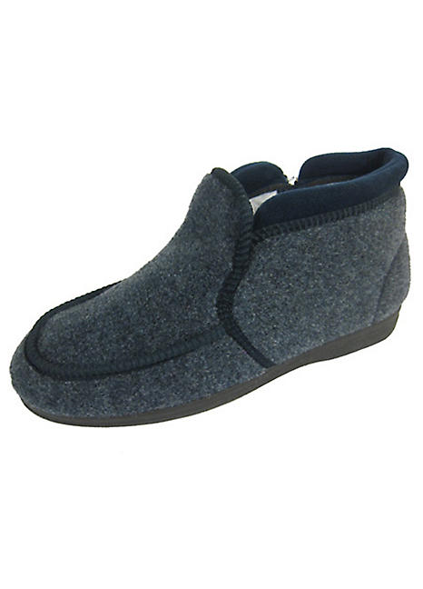 wide slipper boots