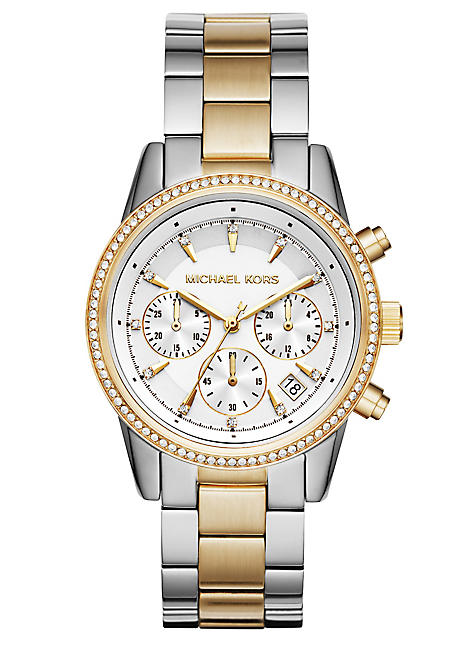 Michael kors hotsell ladies chronograph watch