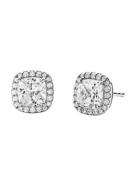 michael kors halo stud earrings