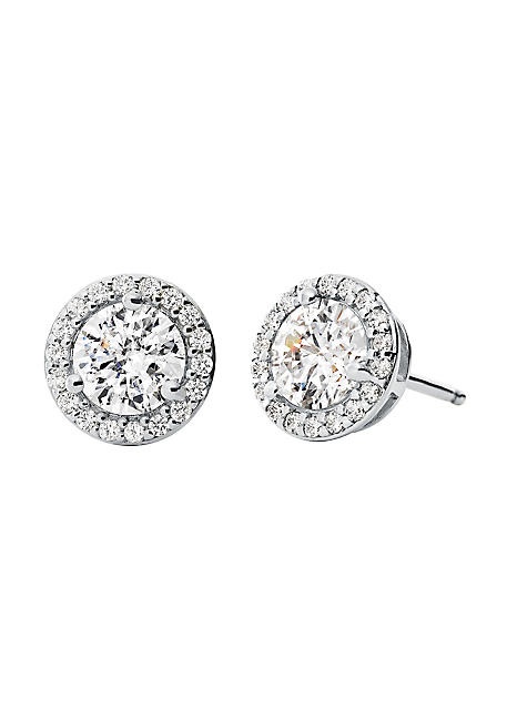 michael kors stainless steel stud earrings
