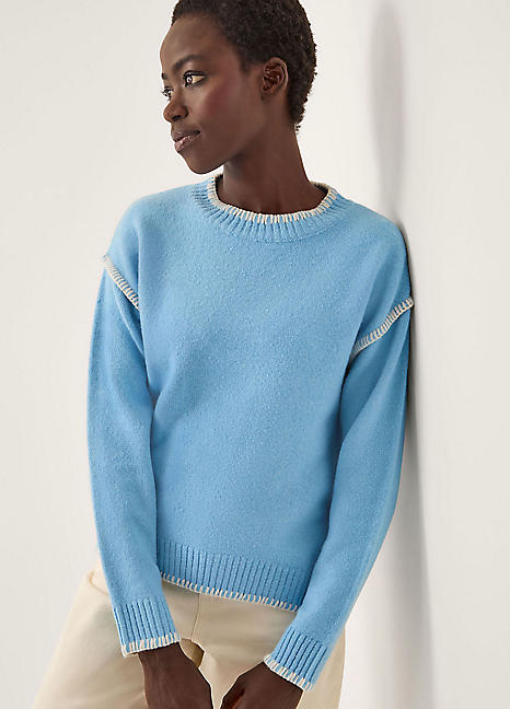 Monsoon Shayla Whipstitch Jumper | Grattan