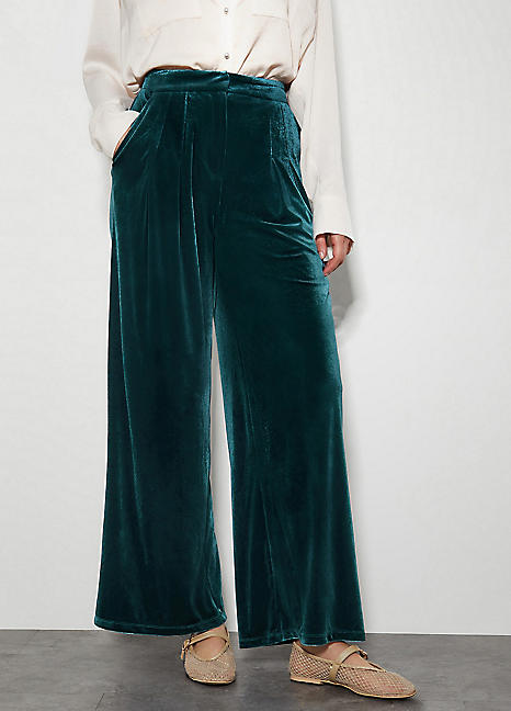 【PORTERNA】Otte Velvet Trousers monsoon-valery-wide-leg-velvet