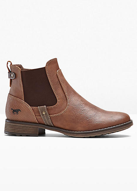 cognac fall boots