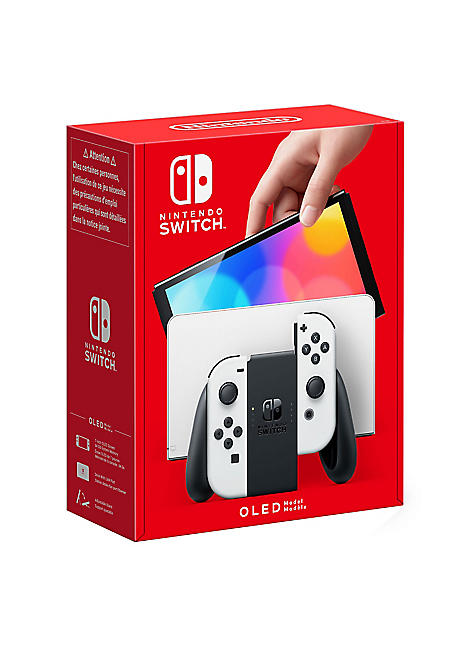 Nintendo Switch OLED White 64GB | Grattan Nintendo Switch OLED White 64GB | Grattan