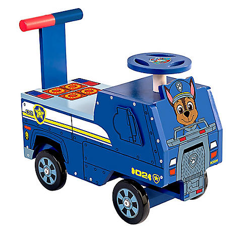 paw patrol riding truck