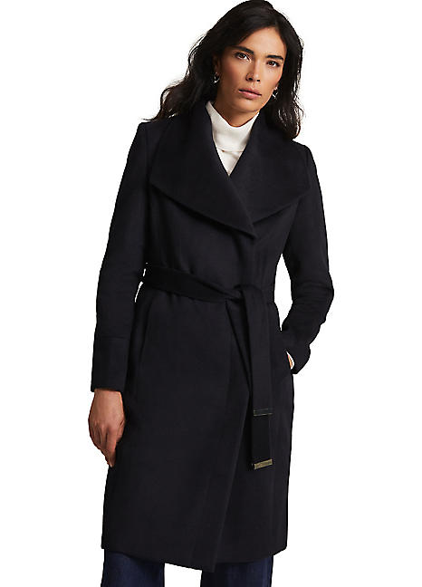 Phase Eight Petite Peacoat Phase Eight Forest Green Wool Coat