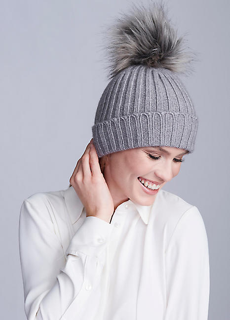Pia Rossini Kiara Grey Hat | Grattan
