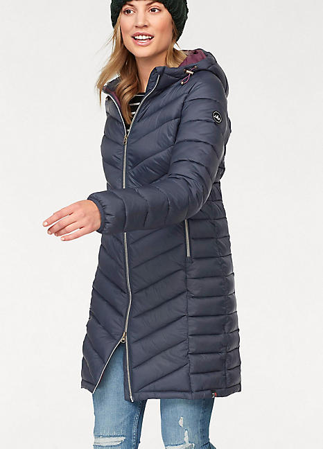 lightweight quilted coat