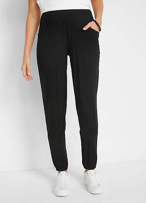 Pull On Jersey Trousers by bonprix 