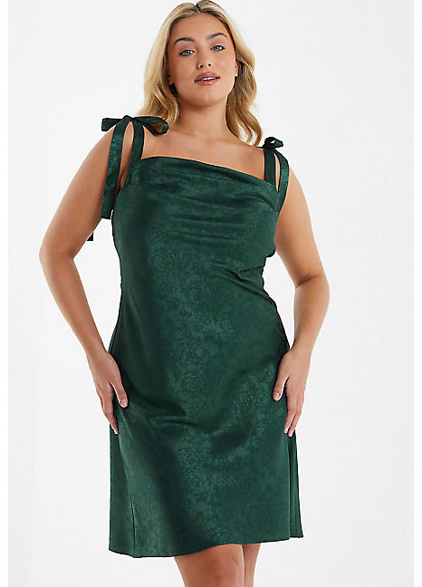 Bottle green hotsell quiz dress