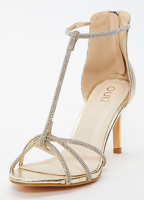 Quiz cheap gold sandals