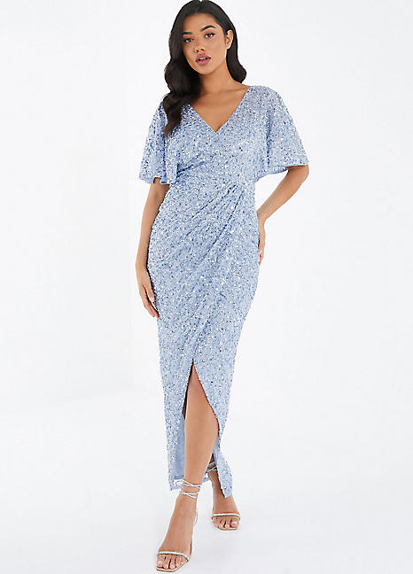 Baby blue cheap dress quiz