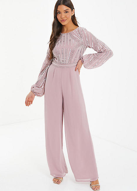 Pink hot sale jumpsuit quiz