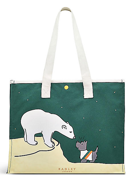 Radley large canvas tote bag new arrivals