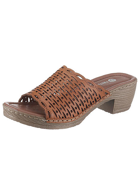 perforated mules