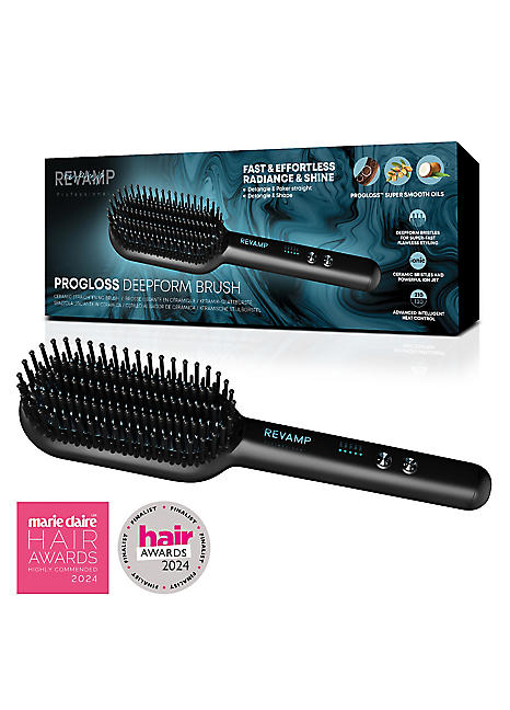 A shop brush straightener