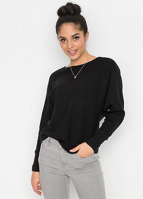 ladies boat neck jumpers uk