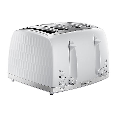 Russell Hobbs Honeycomb Textured Kettle 26050 - White