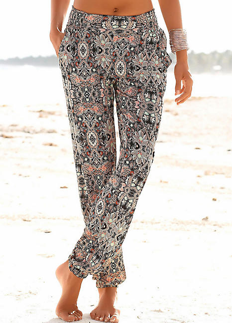 S. Oliver Printed Beach Trousers by s 