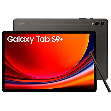 Samsung Galaxy Tab S9+ Tablet Android 12.4 Pollici Dynamic AMOLED 2X Wi-Fi  RAM 12 GB 256 GB Tablet Android 13 Graphite