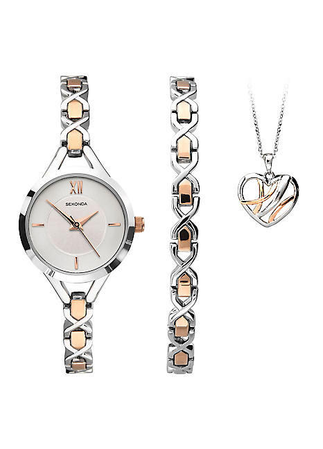 Sekonda ladies watch gift on sale set