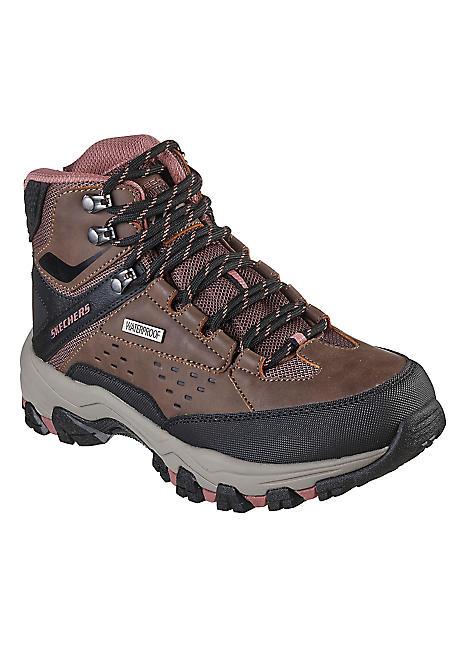 skechers air cooled memory foam waterproof boots