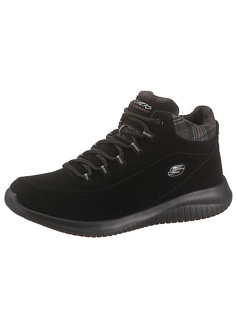 skechers lace up boots