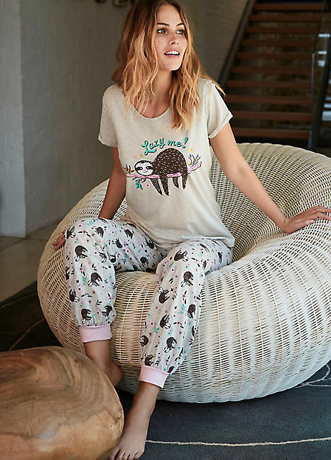sloth pajamas for adults