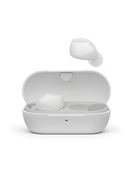 SONYワイヤレスイヤホン WF-C710N WZ ホワイト Sony WF-C710N Wireless Noise Cancelling Earbuds - White | Grattan