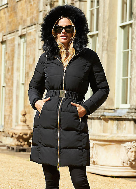 sosandar padded coat