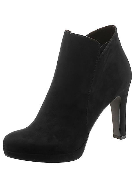 tamaris high heeled ankle boots