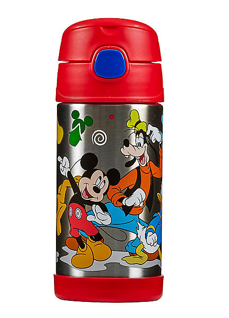 Thermos 355ml Stainless Steel Disney Funtainer Bottle Mickey