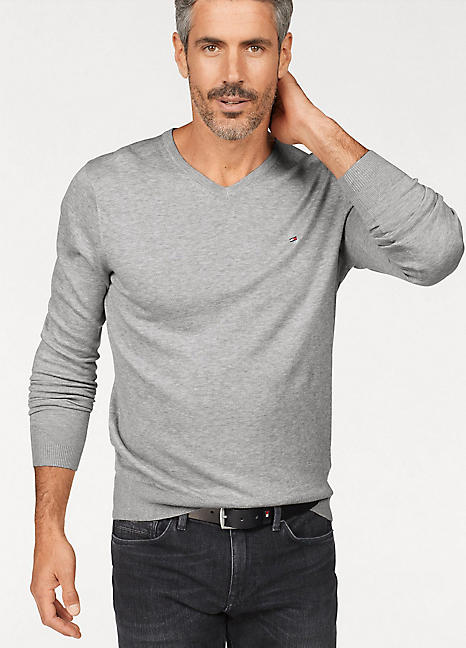 tommy hilfiger cotton silk jumper