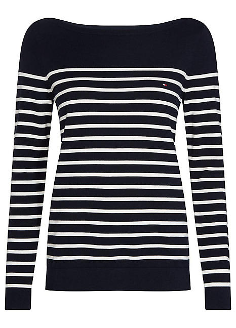 tommy hilfiger striped jumper