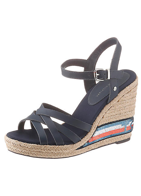 tommy hilfiger high wedge sandals