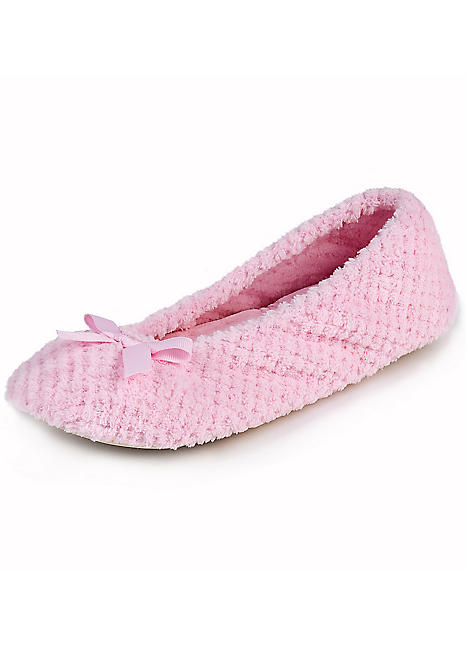 Totes isotoner ballerina online slippers