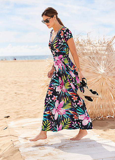 Tropical Maxi Dress by Bonprix | Grattan