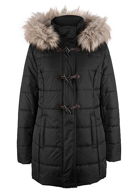 quilted winter coat