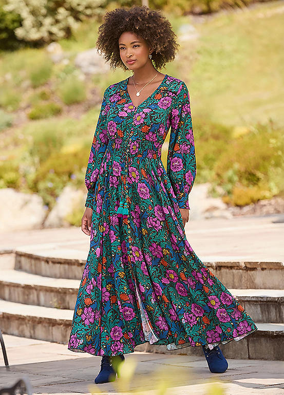 boho maxi dress uk Joe Browns Petite Autumn Vintage Floral The off
