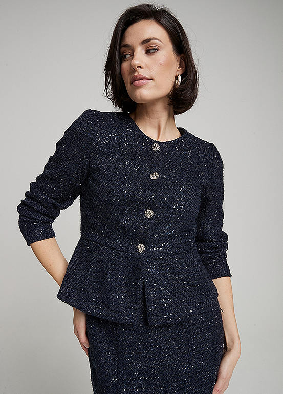 Kaleidoscope-Navy-Peplum-
