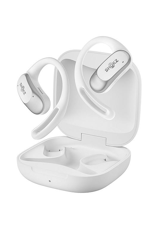 Shokz OpenFit Air Open-Ear True Wireless Earbuds - White | Grattan