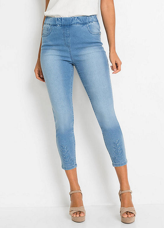 cropped jeggings womens